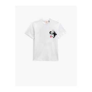 Koton Kung Fu Panda T-Shirt Licensed Printed Crew Neck