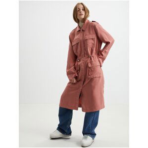 Pink womens light parka ONLY Kenya - Women