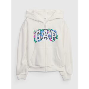 GAP Kids Sweatshirt with Floral Logo - Girls