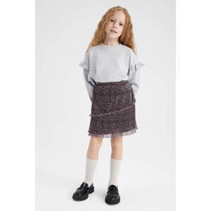 DEFACTO Girl Pleat Knitted Skirt