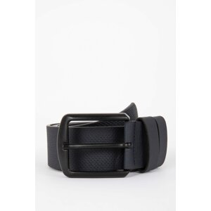 DEFACTO Men's Faux Leather Jean Belt