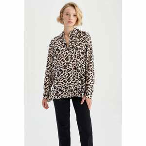 DEFACTO Oversize Fit Long Sleeve Shirt