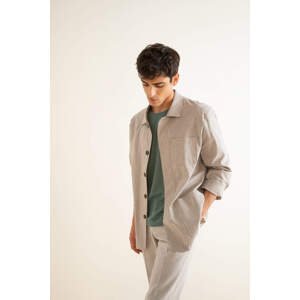 DEFACTO Relax Fit Polo Collar Twill Blazer