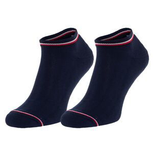 Tommy Hilfiger Man's 2Pack Socks 100001093 Navy Blue