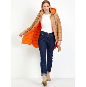 Orsay Light Brown Women's Winter Quilted Coat - Women