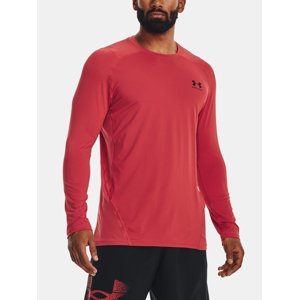 Under Armour T-Shirt UA HG Armour Fitted LS-RED - Men