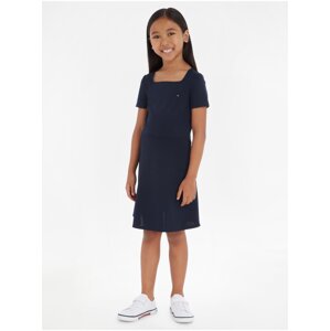 Dark blue girls' dress Tommy Hilfiger - Girls