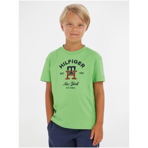Light Green Tommy Hilfiger Boys T-Shirt - Boys