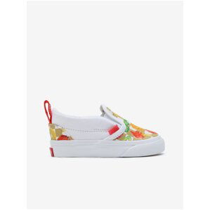 White kids patterned slip on sneakers VANS Haribo - Boys