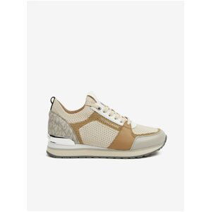 Michael Kors Billie Brown Beige Women's Sneakers - Women