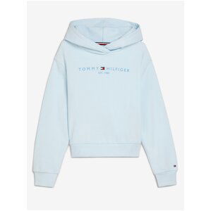 Light blue girls' hoodie Tommy Hilfiger - Girls