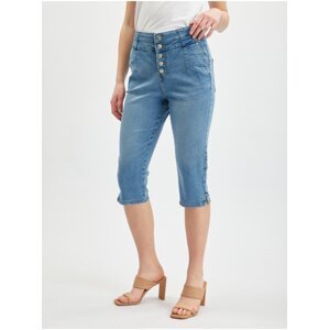 Orsay Blue Womens Shortened Slim Fit Jeans - Women