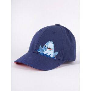 Yoclub Kids's Boy's Baseball Cap CZD-0626C-A100 Navy Blue