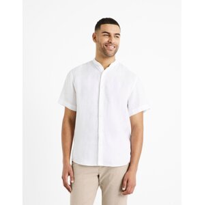 Celio Damopoc Linen Shirt - Men