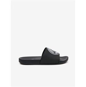 Black Mens Slippers Versace Jeans Couture Fondo Slide - Men