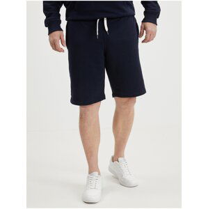 Dark blue mens tracksuit shorts Guess Clovis - Men