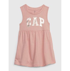 GAP Children's dress with metallic logo - Girls