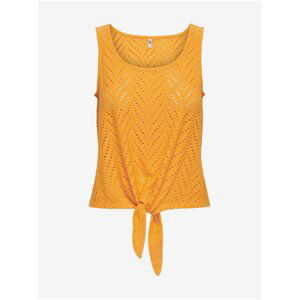 Orange Womens Patterned Tank Top JDY Carla - Women