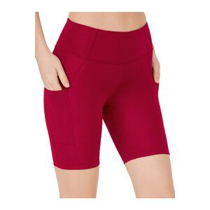 LOS OJOS Women's Claret Red High Waist Consolidator