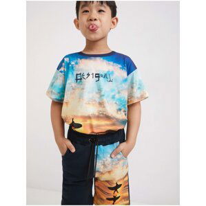 Dark Blue Desigual Angel Boys Shorts - Boys