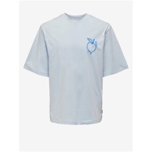 Light blue men's T-shirt ONLY & SONS Andres - Men