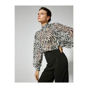 Koton Zebra Patterned Blouse