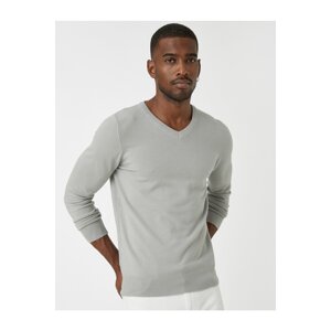 Koton Basic Knitwear Sweater V Neck