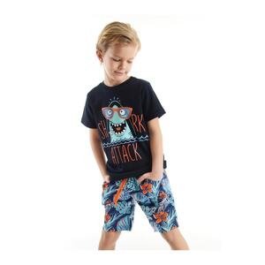 Denokids Shark Hawaii Boy T-shirt Shorts Set