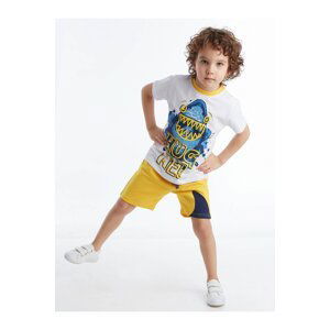 Mushi Hug Shark Boy T-shirt Shorts Set