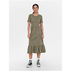 Khaki Women's Basic Midisats ONLY May - Women