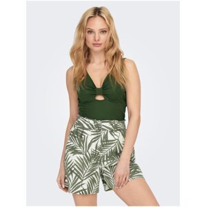 Green women's top ONLY Jany - Women