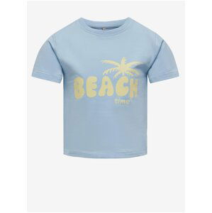 Light blue girls' T-shirt ONLY Amy - Girls