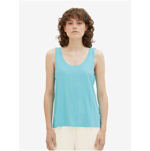 Turquoise Women's Basic Tank Top Tom Tailor - Women