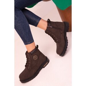 Soho Women's Brown Boots &; Booties 13779