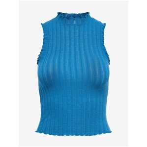Blue Womens Ribbed Top ONLY Duster - Women