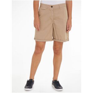 Beige Womens Shorts Tommy Hilfiger - Women