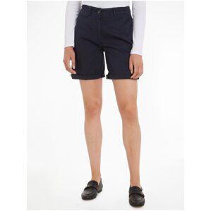 Dark blue Womens Shorts Tommy Hilfiger - Women