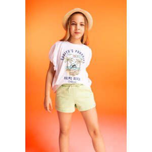 DEFACTO Girl Relax Fit Short Sleeve T-Shirt