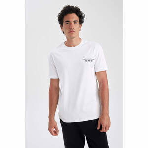 DEFACTO Regular Fit Crew Neck Printed Cotton T-Shirt