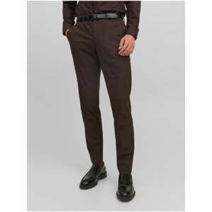 Dark brown Men's Suit Pants Jack & Jones Solaris - Men