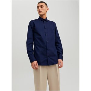 Dark blue Men's Shirt Jack & Jones Parker - Men