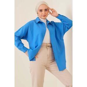 Bigdart 103901 Oversize Basic Hijab Shirt - Sak