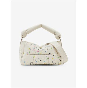 Cream Women's Patterned Handbag Desigual Splatter 23 Puffy Renn - Women