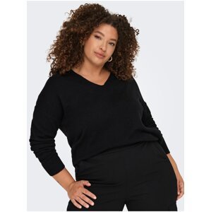 Black women's sweater ONLY CARMAKOMA Margareta - Women