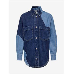 Blue Women's Denim Shirt ONLY Carrie - Women