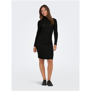 Black Ladies Sweater Dress JDY Edna - Ladies