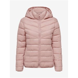 Light pink ladies quilted jacket ONLY Tahoe - Women