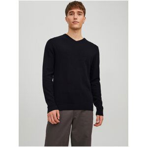 Black Men Basic Sweater Jack & Jones Basic - Men