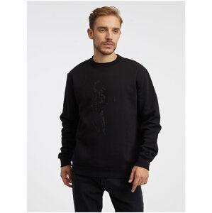 Black Mens Sweatshirt KARL LAGERFELD - Men