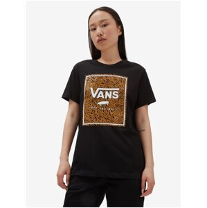 Black Women's T-Shirt VANS Animash - Women